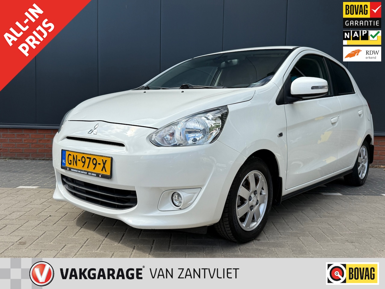 Mitsubishi Space Star - 1.0 Instyle 1.0 Instyle (12 mnd BOVAG-garantie) - AutoWereld.nl