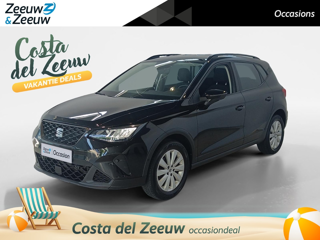 SEAT Arona - 1.0 TSI Style Business Intense *Navi+Camera*Climate Control*Carplay*Stoelverwarming*Parkee - AutoWereld.nl