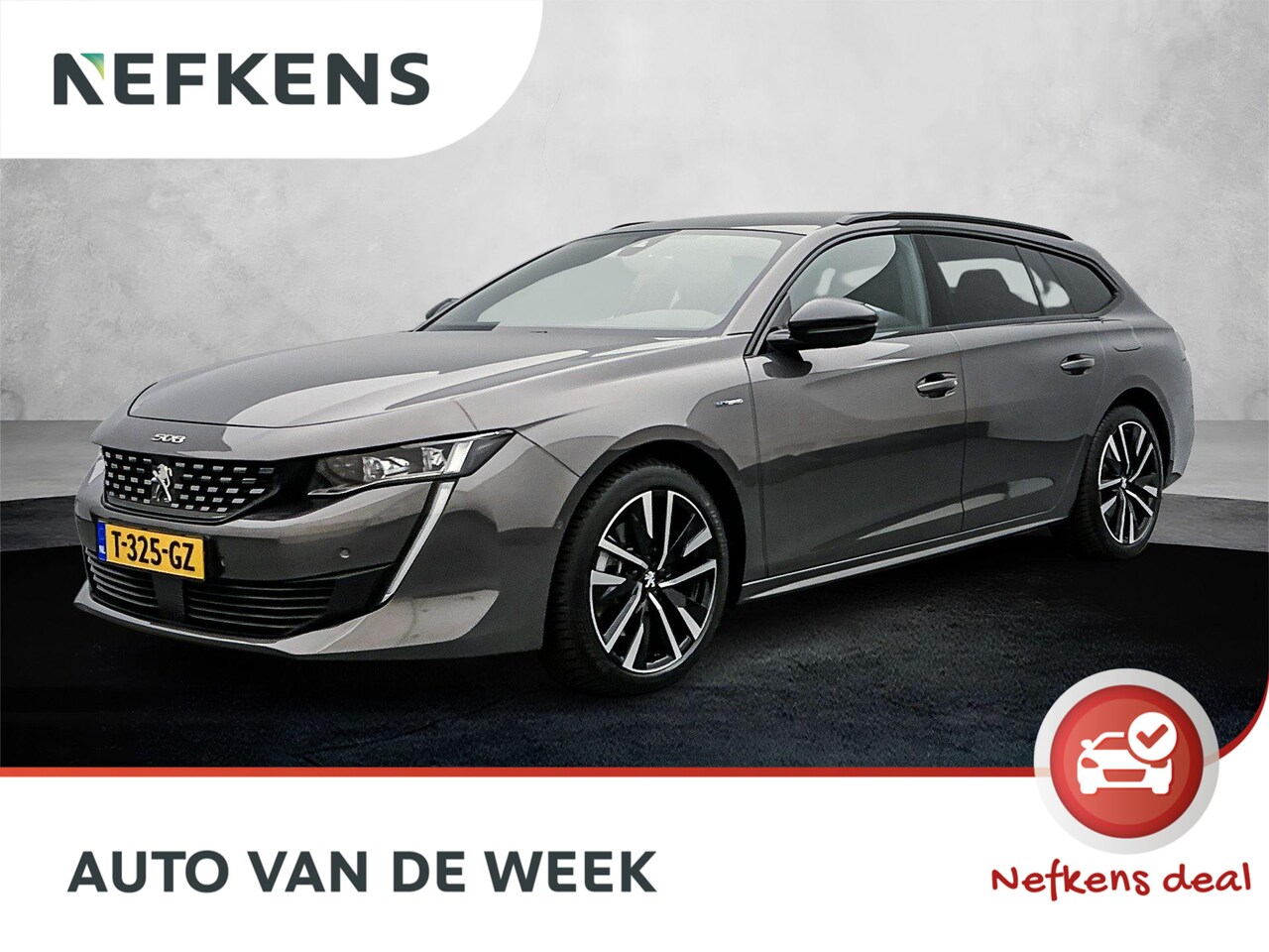 Peugeot 508 SW - GT 1.6 Plug-in HYbrid 225pk Automaat | Navigatie | Achteruitrijcamera | AGR Sportstoelen L - AutoWereld.nl