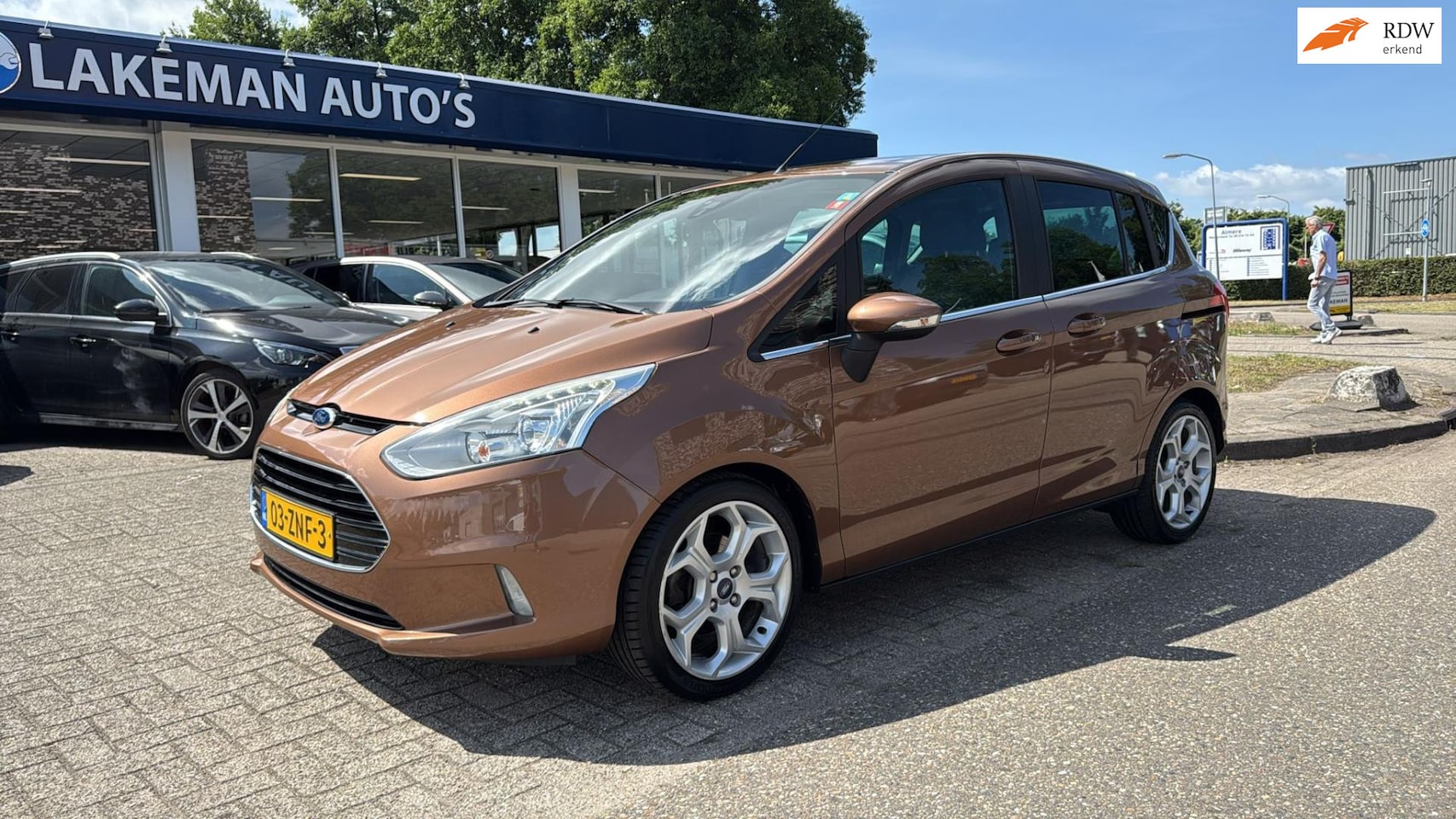 Ford B-Max - 1.6 TI-VCT Titanium Orangeline Huurkoop Inruil APK Garantie - AutoWereld.nl