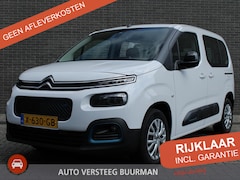 Citroën ë-Berlingo - Feel 50 kWh Airco, Cruise controle, Apple carplay/Android auto, Schuifdeur L+R, Camera, Bl