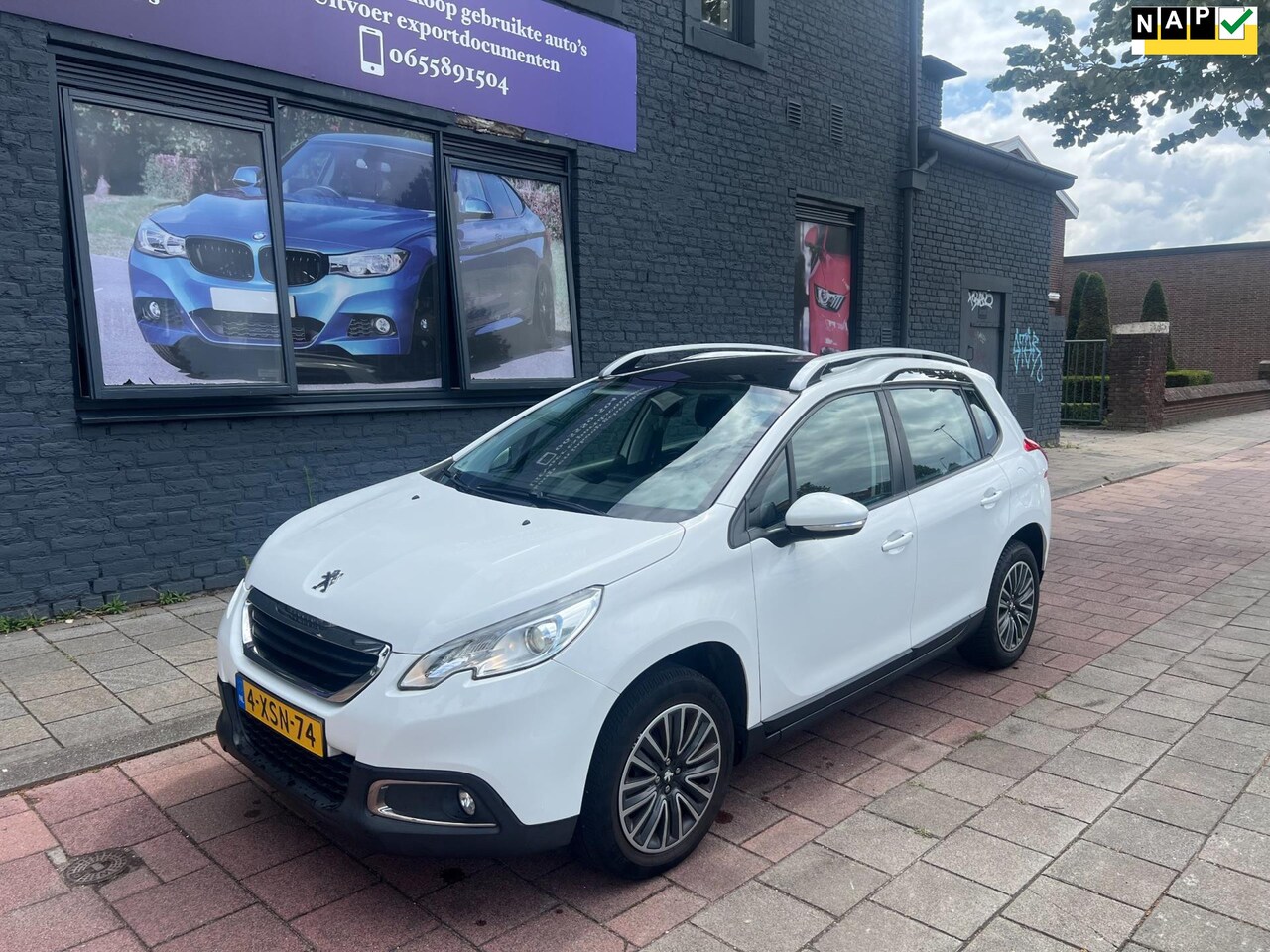 Peugeot 2008 - 1.2 VTi Active pano 187.802 km beurt gehad - AutoWereld.nl