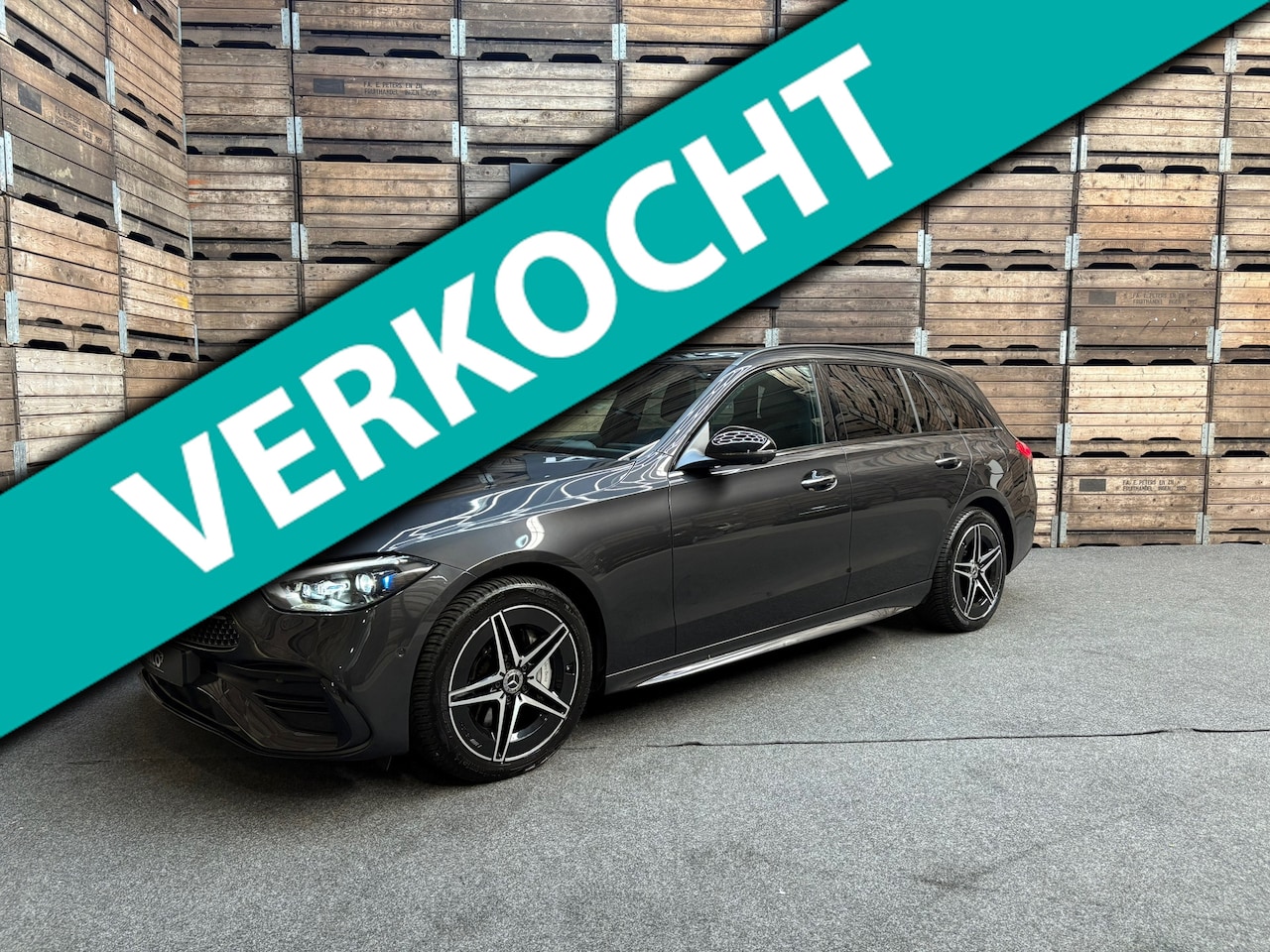 Mercedes-Benz C-klasse Estate - 300 e AMG Line Pano Navi Sfeerverlichting Memory 360 Digital Light - AutoWereld.nl