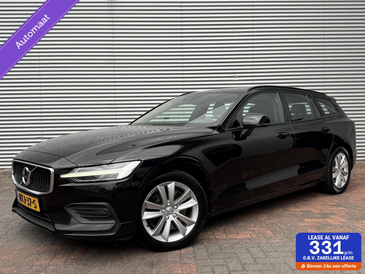 Volvo V60 - 2.0 B3 Automaat Cruise Carplay Led Camera BJ 2021 Eerste Eigenaar Vol Opties Dealer Onderh - AutoWereld.nl