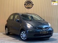 Toyota Aygo - 1.0-12V/ LEDER/AIRCO/NAP/LM VELGEN/LAGE KM/UNIEK
