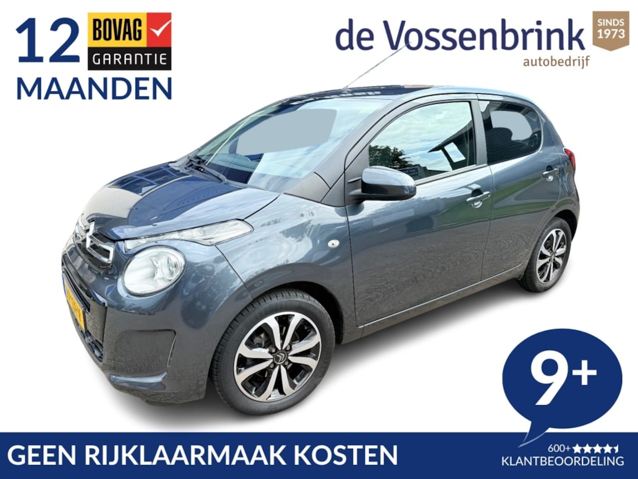 Citroën C1 - 1.0 VTi Shine Automaat NL-Auto *Geen Afl. kosten* - AutoWereld.nl