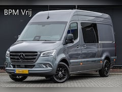 Mercedes-Benz Sprinter - L2H2 319Cdi 190Pk 9G-Tronic | Dubbel Cabine | 5-Persoons | RWD | 2xSchuifdeur | 360° Camer