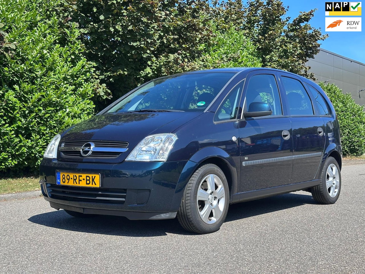 Opel Meriva - 1.6-16V Maxx Cool Airco*NAP*Trekhaak*Nieuwe APK*LM velgen*Parkeersensoren*Dealer onderhoud - AutoWereld.nl