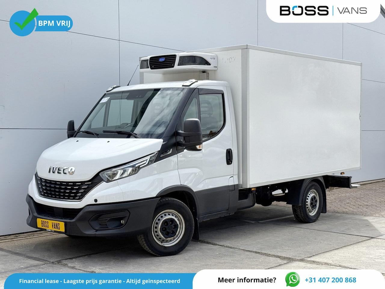 Iveco Daily - 35S14 2.3 Automaat Climate Control Cruise Control Camera Standkachel Kuhlkoffer Koelwagen - AutoWereld.nl