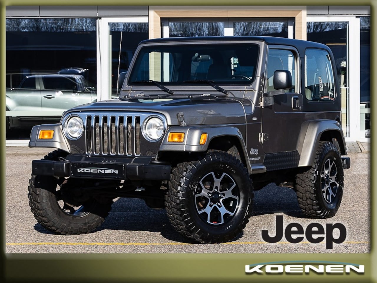 Jeep Wrangler - TJ 4.0 L6 2-D Hard Top Automaat, Super Uniek, - AutoWereld.nl