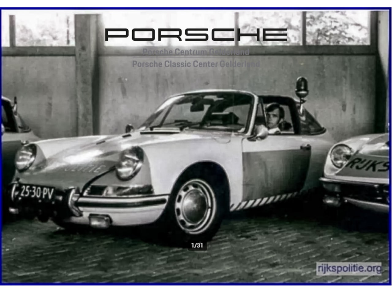Porsche 911 Targa - T "Rijkspolitie" - AutoWereld.nl
