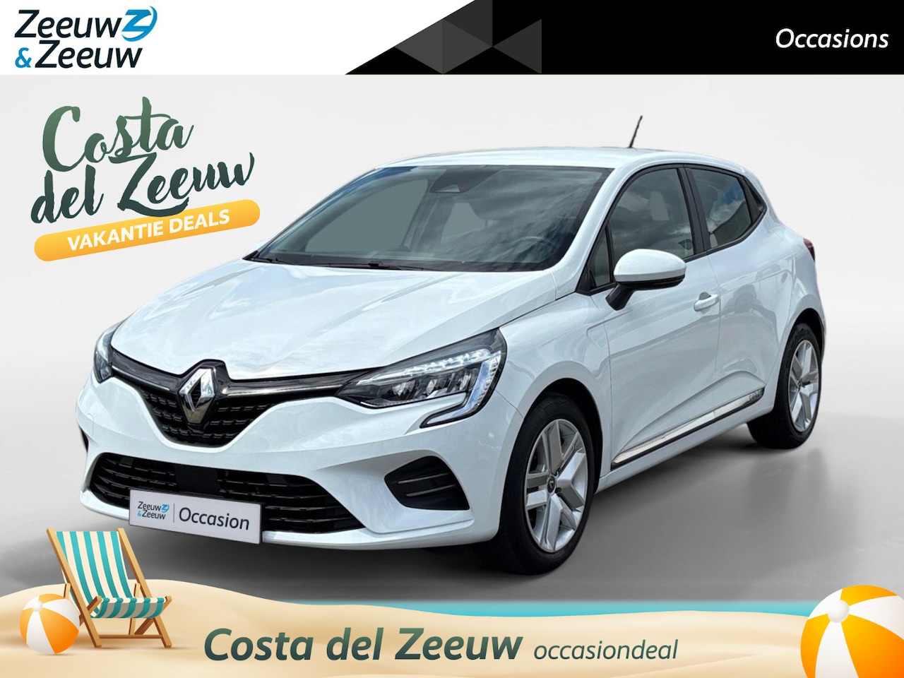 Renault Clio - 100PK TCe Zen | 1e eigenaar | Apple CarPlay/Android Auto | Airco | Full LED | Cruise Contr - AutoWereld.nl
