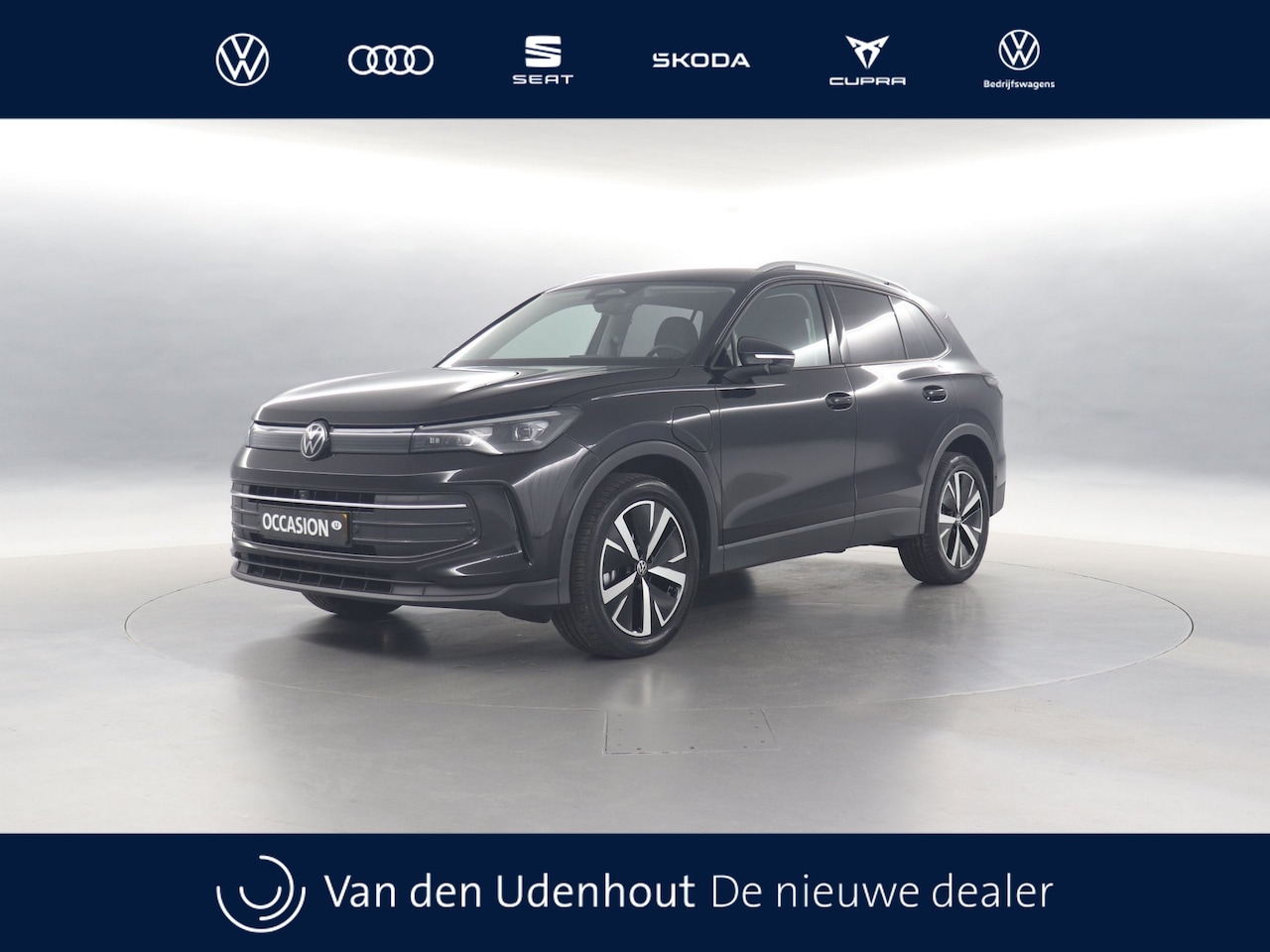 Volkswagen Tiguan - 1.5 eHybrid 204pk Life Edition / 360 Camera / Stoel+Stuurverwarming / Sfeerverlichting - AutoWereld.nl