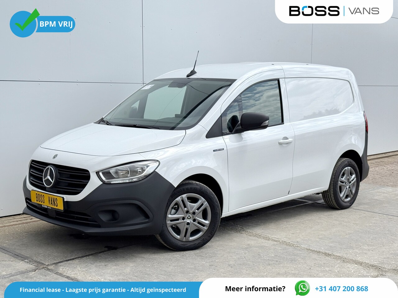 Mercedes-Benz eCitan - 112 Pro L1 Elektrisch 51kWh 284km WLTP 2 Jaar Fabrieksgarantie! Climate Control Cruise Con - AutoWereld.nl