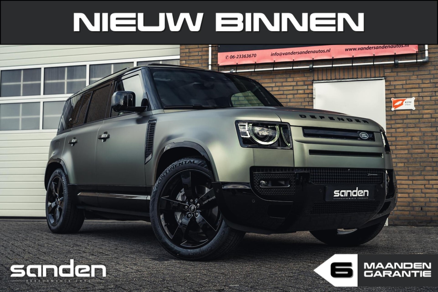 Land Rover Defender 110 - 2.0 P400e X-Dynamic Hybrid|Matt|BTW - AutoWereld.nl