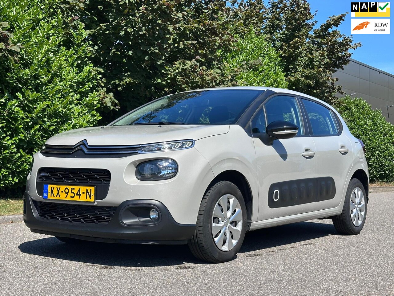 Citroën C3 - 1.2 PureTech Navigatie*Cruise*Clima*NAP*Parkeersensoren*Distributie VV*Dealer onderhouden* - AutoWereld.nl