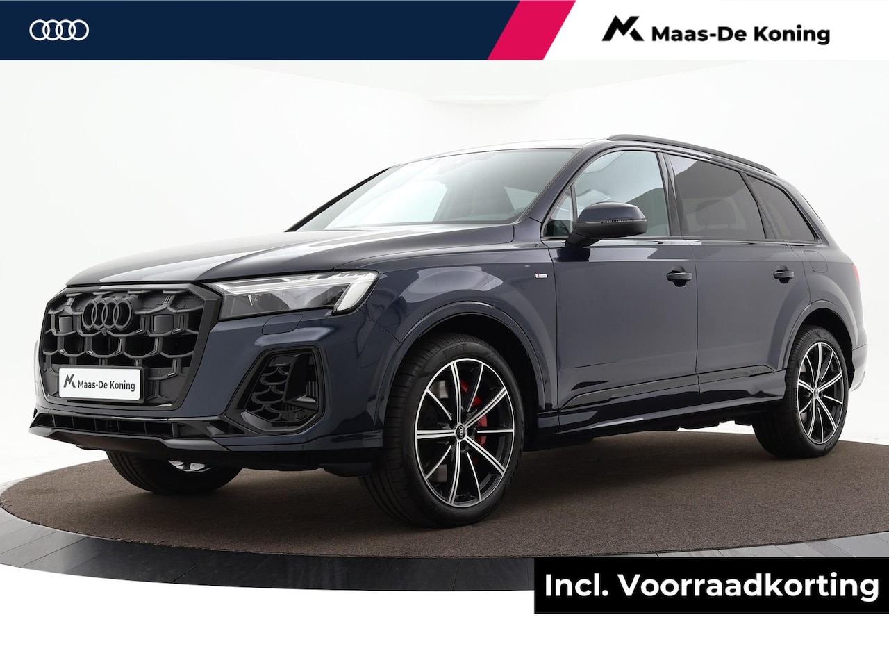 Audi Q7 - 55 TFSI e quattro Pro Line S 394 PK · B&O Premium 3D · Elek. wegklapb. trekhaak · Glazen p - AutoWereld.nl
