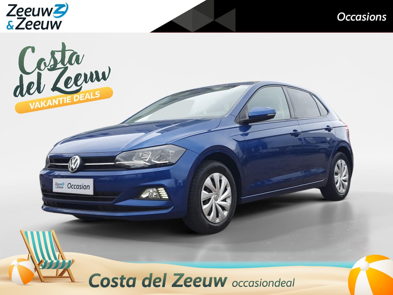 Volkswagen Polo - 1.0 MPI Comfortline | Airco | Apple Carplay / Android Auto | Elektrische ramen voor en ach - AutoWereld.nl