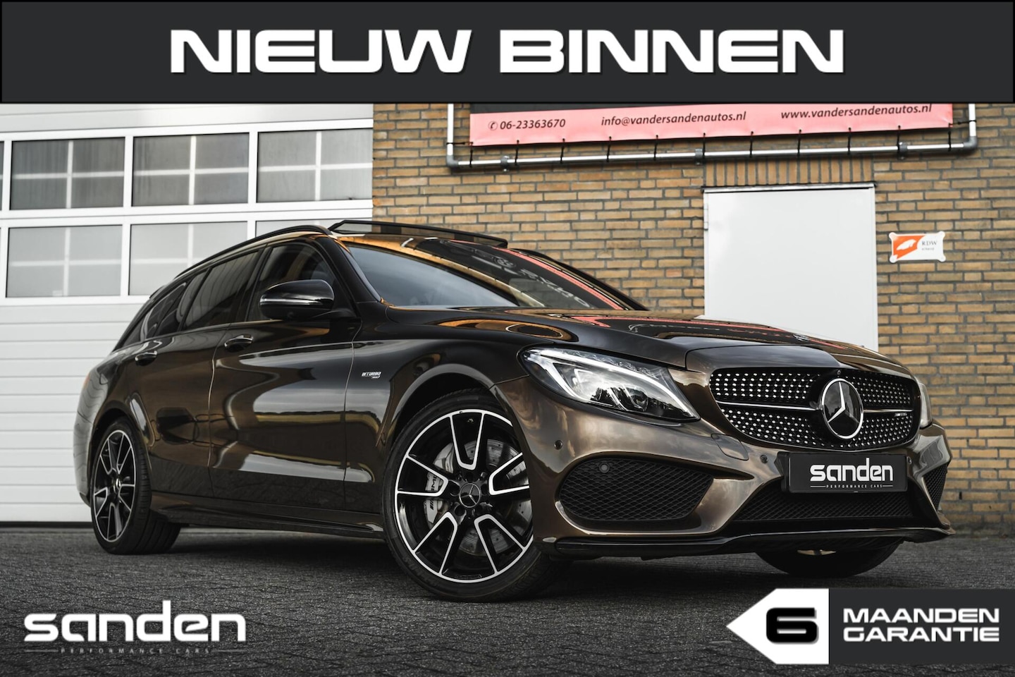 Mercedes-Benz C-klasse Estate - AMG 43 4MATIC perf. Seats|Pano|Burm - AutoWereld.nl