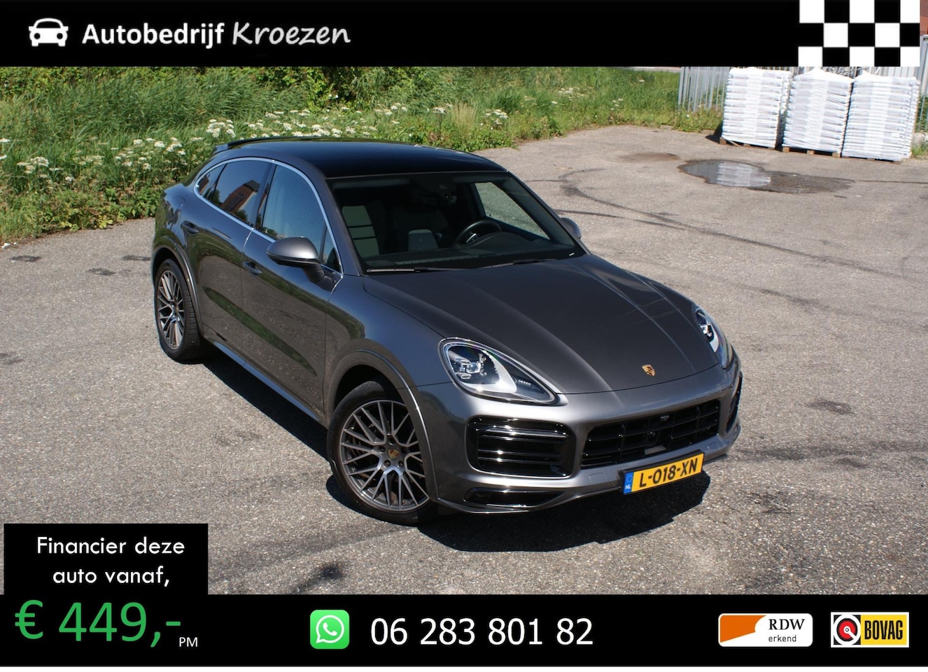 Porsche Cayenne Coupé - 3.0 E-Hybrid | Org NL | 360 Camera |ACC | Trekhaak | Dealer onderhouden | - AutoWereld.nl