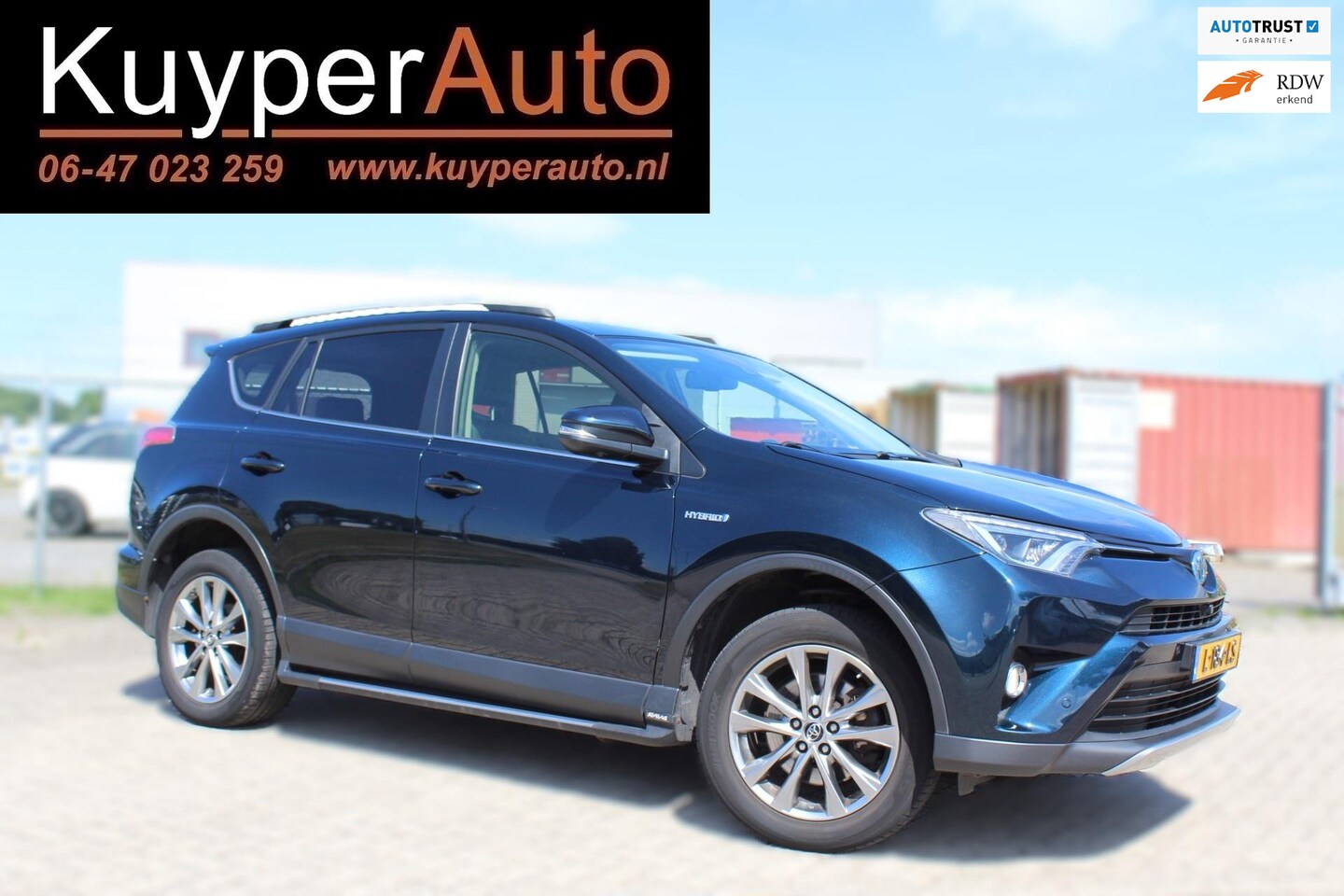 Toyota RAV4 - 2.5 Hybrid Executive LEDER RONDOM CAMERA NAVI MULTIMEDIA SENSOREN - AutoWereld.nl