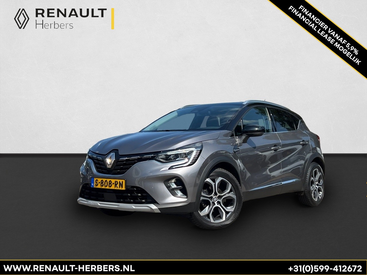 Renault Captur - 1.3 TCe INTENS EDC 140 AUTOMAAT / CAMERA / 18 INCH / STOEL EN STUURVERWARMING / TREKHAAK - AutoWereld.nl