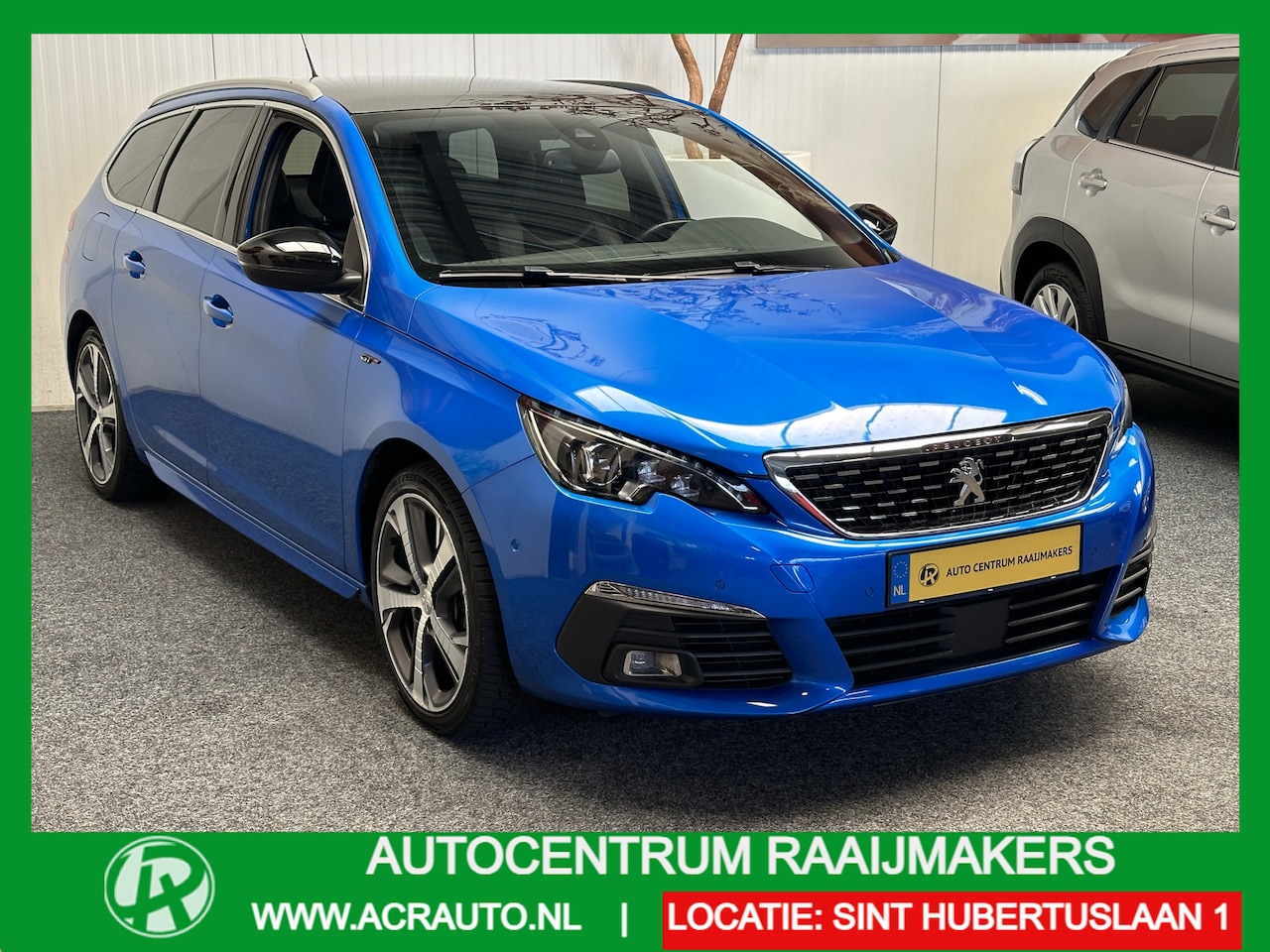 Peugeot 308 SW - 1.2 PureTech Blue Lease GT PANORAMADAK NAVIGATIE CRUISE CONTROL APPLE CARPLAY/ANDROID BLUE - AutoWereld.nl