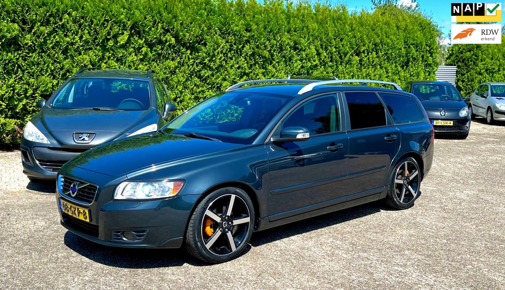 Volvo V50 - NIEUWSTAAT NAVI LEER XENON APK NIEUW EDITION ll - AutoWereld.nl
