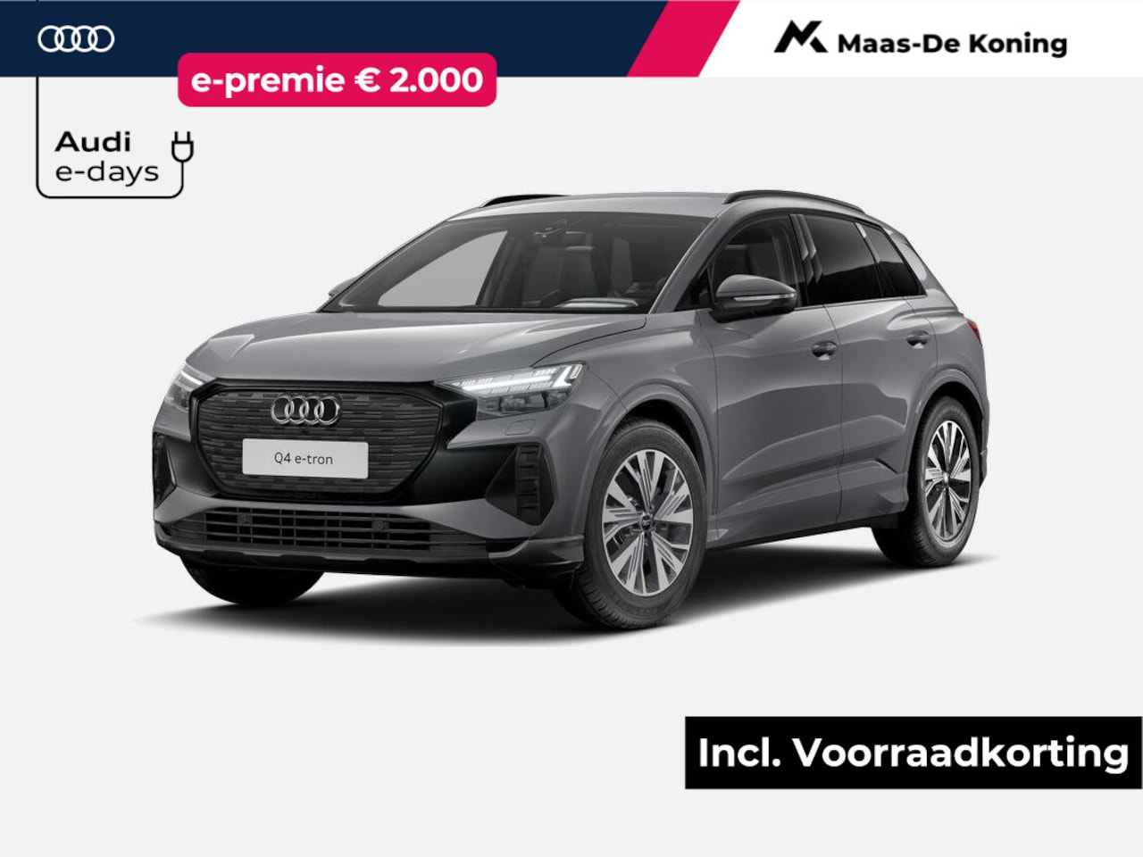 Audi Q4 e-tron - 40 Advanced edition 204 PK · Assistentiepakket plus · Privacy glas · Optiekpakket zwart · - AutoWereld.nl