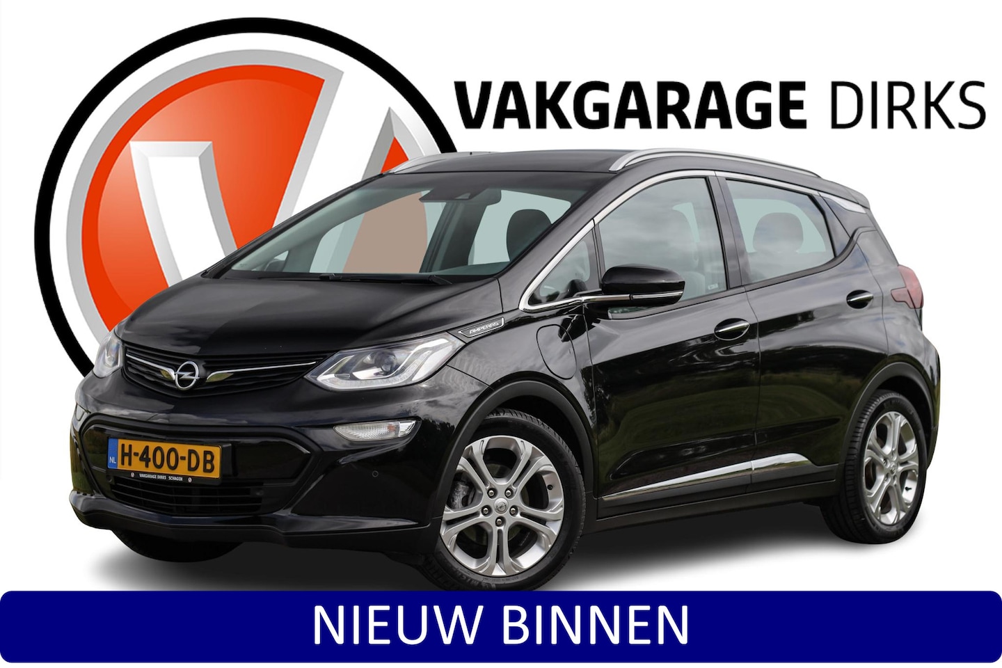 Opel Ampera-e - Business 60 kWh ✅ Xenon ✅ Carplay ✅ Keyless - AutoWereld.nl