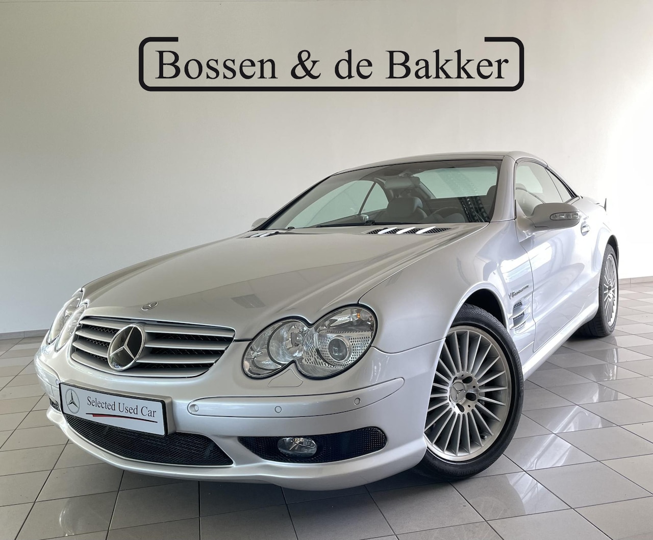 Mercedes-Benz SL-klasse Cabrio - AMG 55 | ABC-vering | Keyless | Premium Audio | Multicontour stoelen - AutoWereld.nl