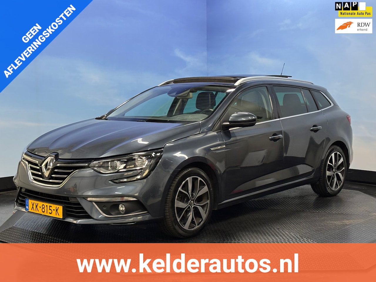 Renault Mégane Estate - 1.3 TCe Bose Automaat | Navi | Clima | Cruise | PDC | Open dak | Trekhaak - AutoWereld.nl