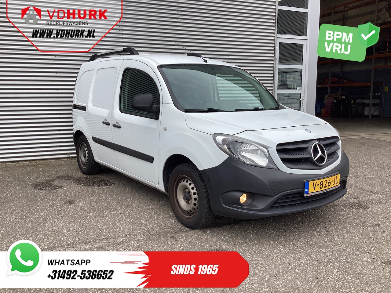 Mercedes-Benz Citan - 108 CDI EXPORT ONLY Airco/ Cruise/ Bluetooth - AutoWereld.nl