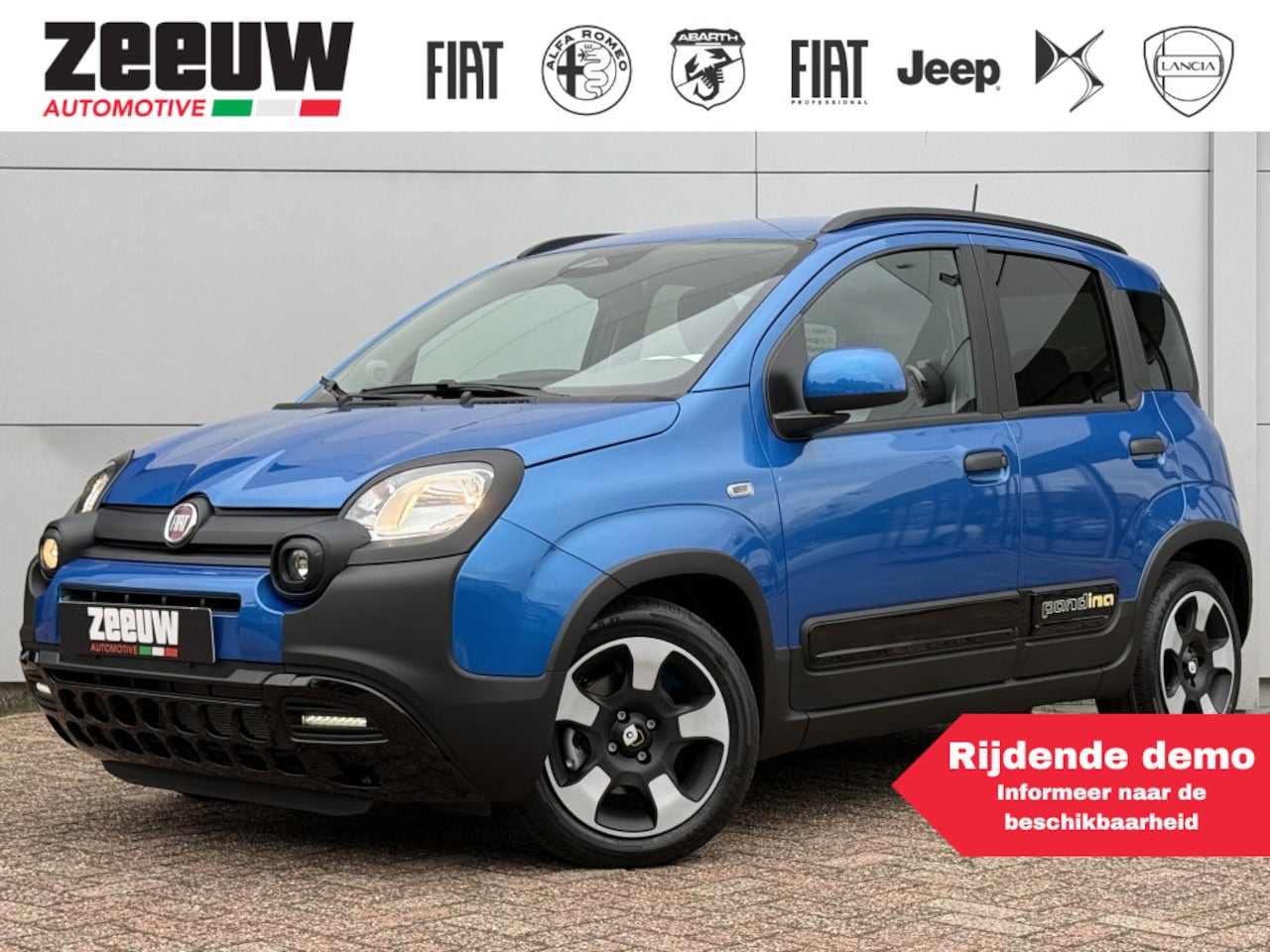 Fiat Panda - 1.0 Hybrid Pandina | Airco | Carplay | Cruise | PDC - AutoWereld.nl