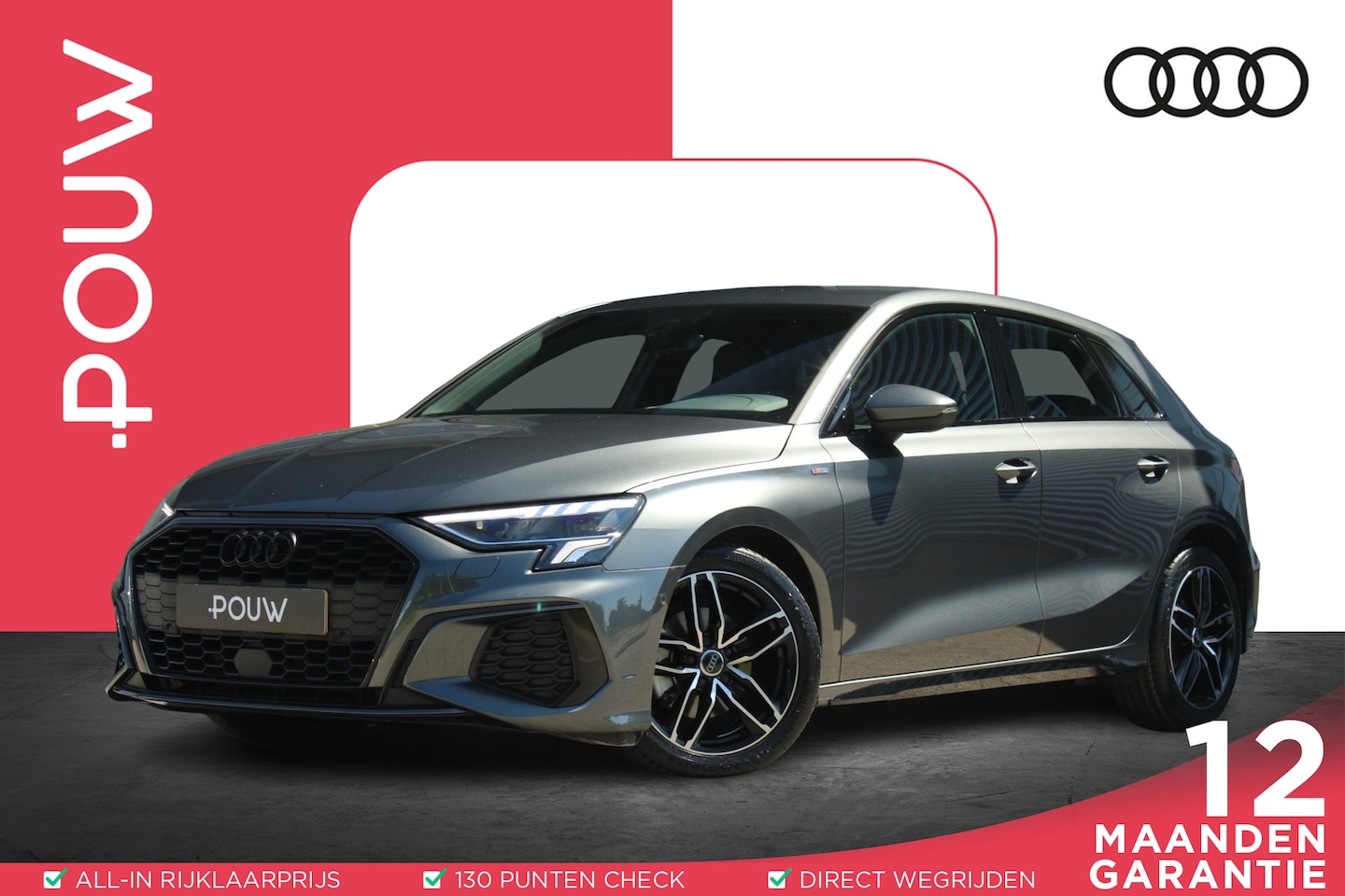 Audi A3 Sportback - 30 TFSI 110pk S Edition | Parkeer Pakket | Audi Sound - AutoWereld.nl