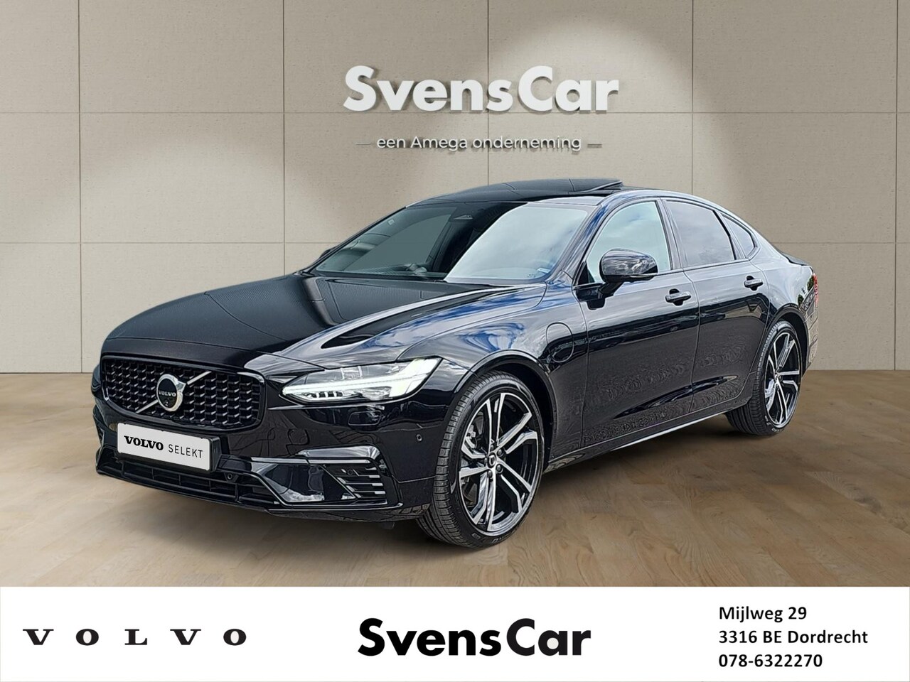 Volvo S90 - 2.0 T8 AWD Ultimate Dark | Stoelverwarming | Extra getint glas | Long Range | Schuifdak | - AutoWereld.nl