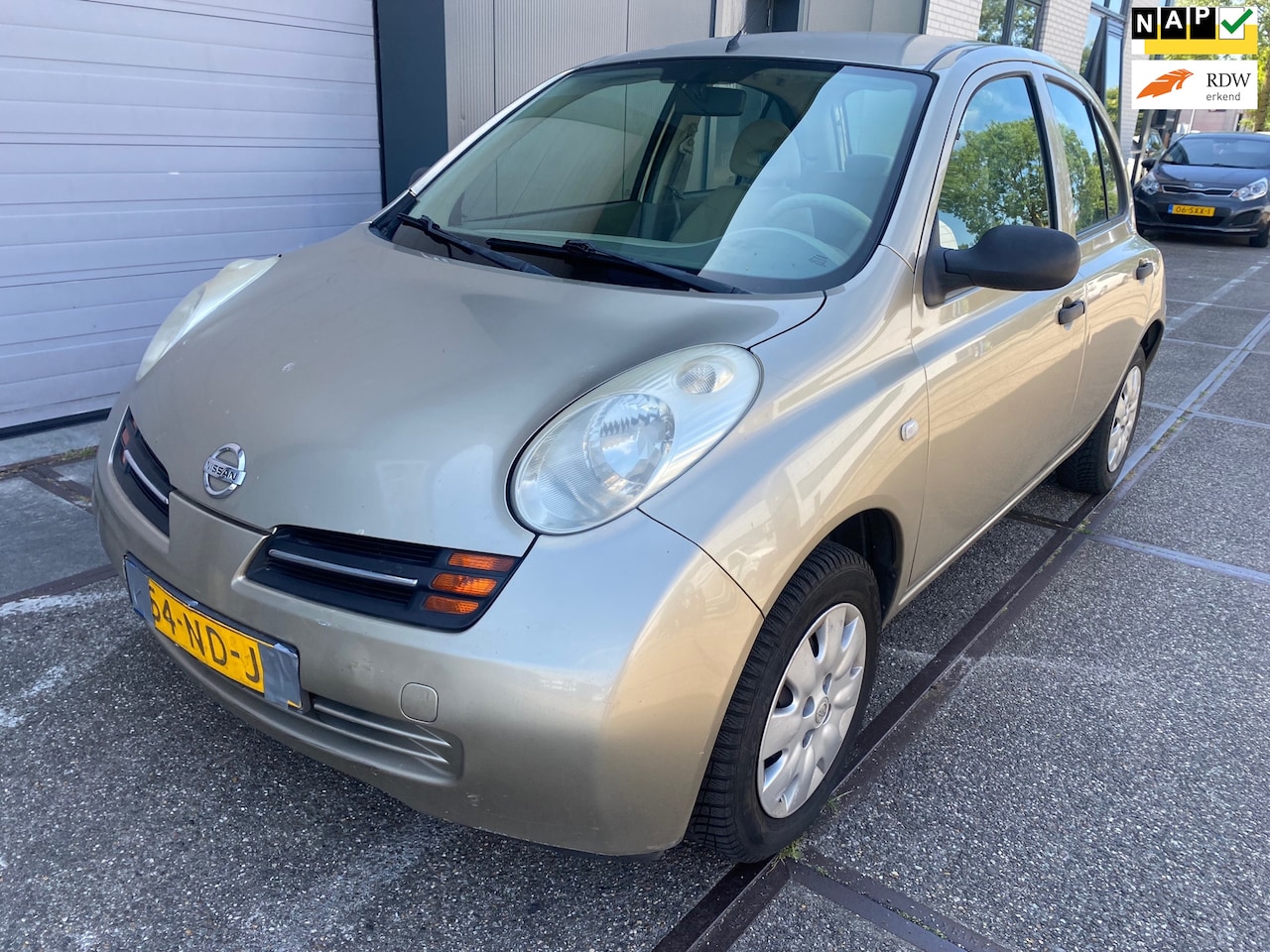 Nissan Micra - 1.2 Tekna / APK / AIRCO / NAP / MOTOR 100% / 5DRS / INRUILAUTO / MEENEEM PRIJS!!! - AutoWereld.nl