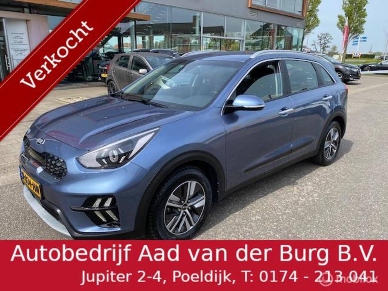 Kia Niro - 1.6 GDi Hybrid DynamicLine Trekhaak / Modeljaar 2020 Nieuwe type / 10 inch Navi , Camera , - AutoWereld.nl
