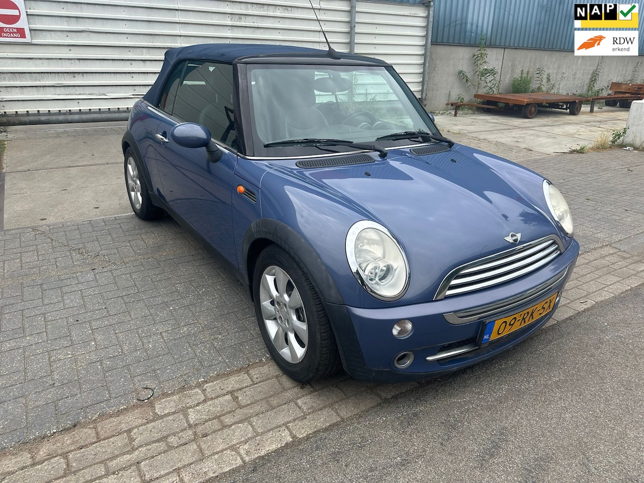 MINI Cabrio - 1.6 Cooper Chili Mini 1.6 Cooper Chili - AutoWereld.nl