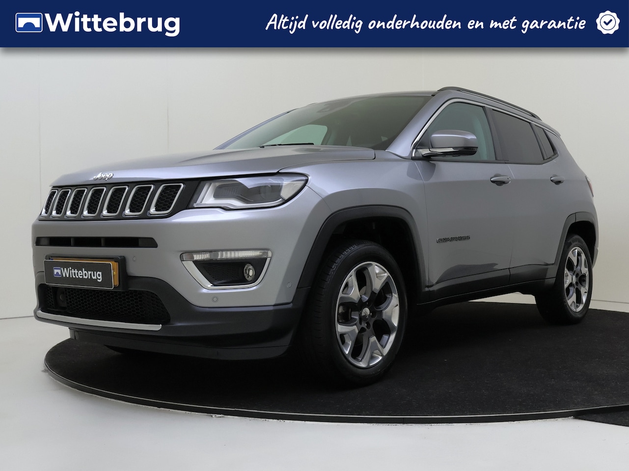 Jeep Compass - 1.4 MultiAir Limited 4x4 | Automaat | Navigatie | Trekhaak | - AutoWereld.nl