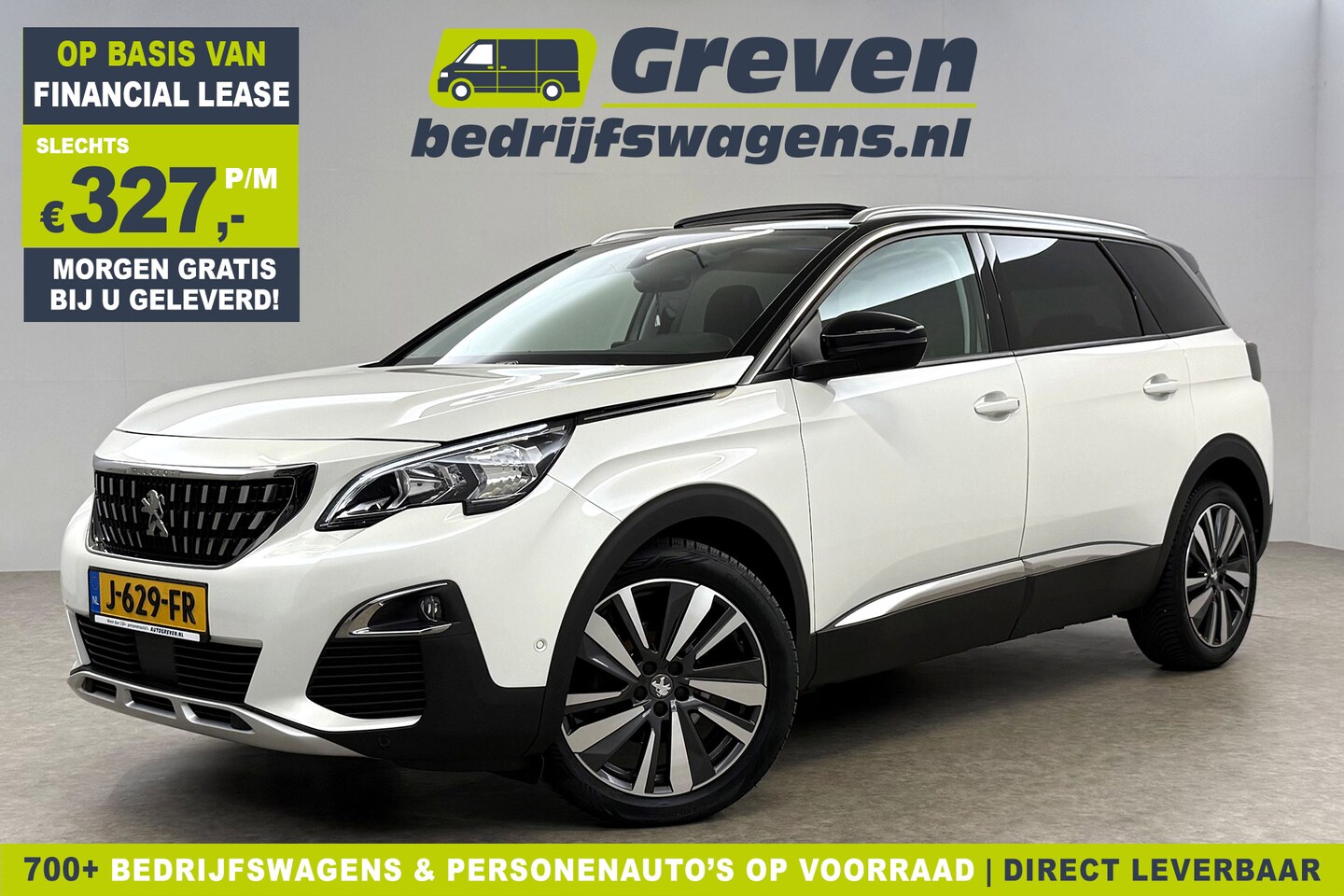 Peugeot 5008 - 1.2 PureTech 7P Pano Sfeer LED Virtual Camera Carplay Clima Cruise Navi PDC 19''LMV - AutoWereld.nl