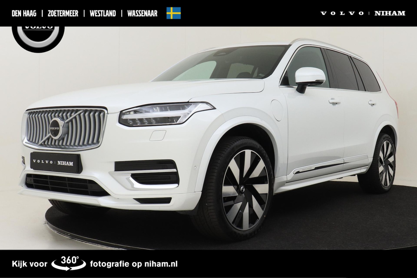Volvo XC90 - T8 RECHARGE AWD PLUS BRIGHT -PANO.DAK|360°CAM|HK-AUDIO|21" - AutoWereld.nl