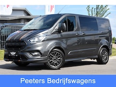 Ford Transit Custom - 2.0 TDCI L1H1 Sport DC Camera, Cruise, Carplay, 170PK, Automaat, LED, 2 x Schuifdeur, Trek