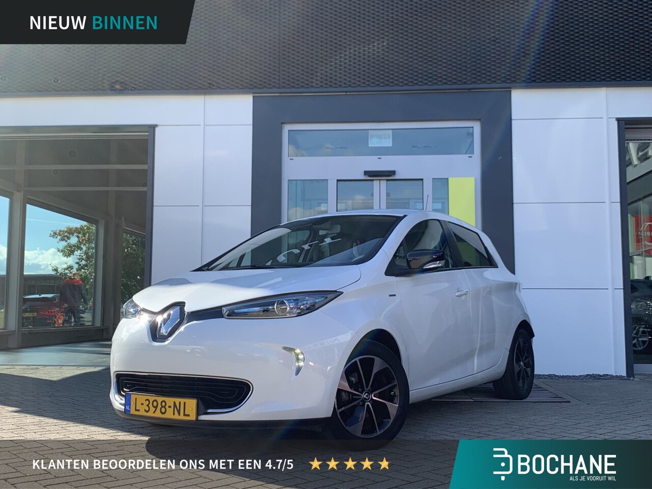 Renault Zoe - Q90 Quickcharge 41 kWh (incl. accu) | Bose | Lederen interieur | Naviagtie - AutoWereld.nl