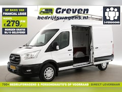 Ford Transit - 350 2.0 TDCI L3H3 Airco Cruise PDC 3 Persoons 2xSchuifdeur Imperiaal Trekhaak