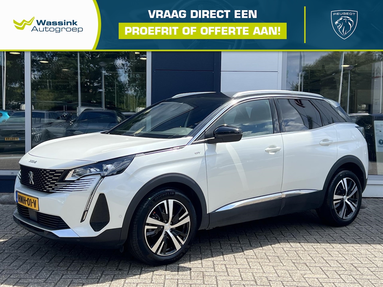 Peugeot 3008 - 1.2 PureTech 130pk EAT8 GT Pack Business | adapt cruise | camera | Navigatie - AutoWereld.nl