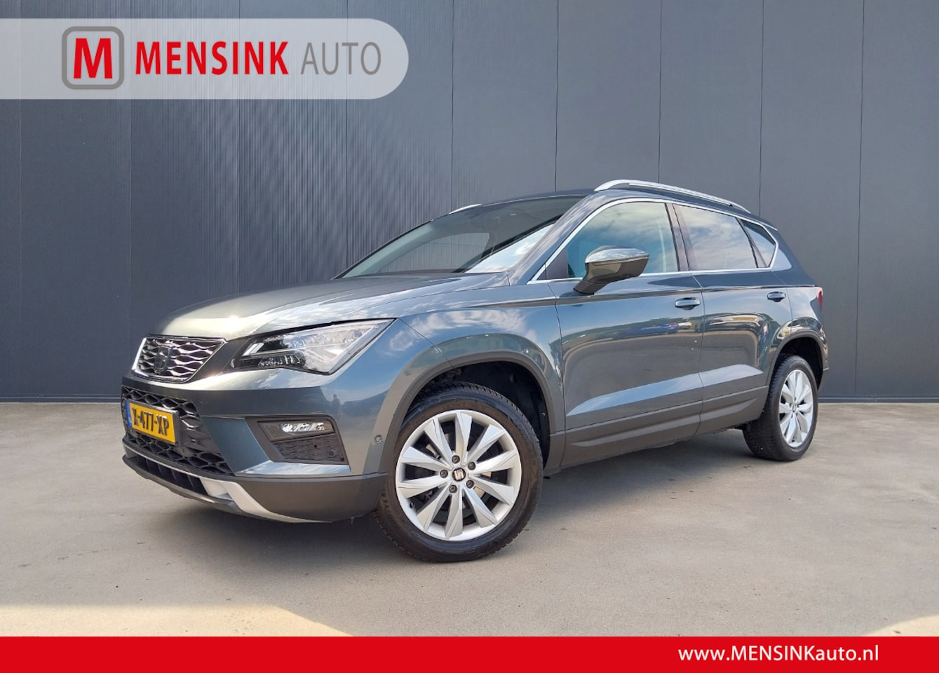 SEAT Ateca - 1.0 EcoTSI Style CAMERA LED NAVI CRUISE ECC AFNB TREKHAAK - AutoWereld.nl