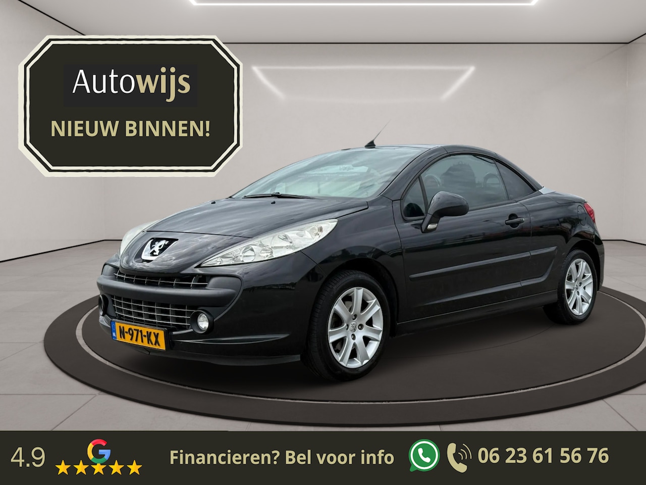 Peugeot 207 CC - 1.6 VTi Roland Garros|120PK|Groot scherm|Stoelverw|Airco - AutoWereld.nl