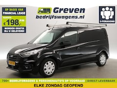 Ford Transit Connect - 1.5 EcoBlue L2H1 100PK Airco 3 Persoons Parkeersensoren Imperiaal Schuifdeur