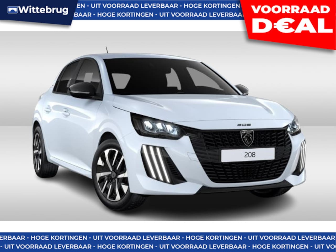 Peugeot 208 - 1.2 Hybrid 110 e-DCS6 Style MHEV - AUTOMAAT - HOGE KORTING - AutoWereld.nl
